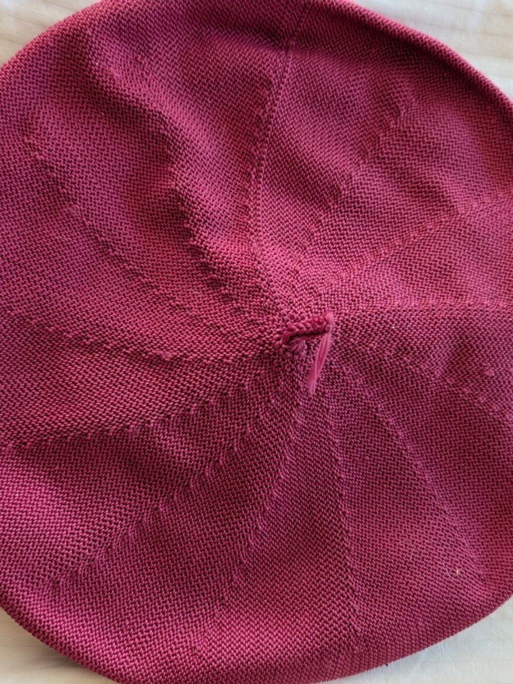 Silky Raspberry Beret by Sylvia Fletcher at James Lock & Company.​